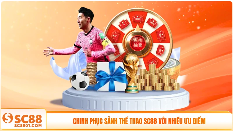 Chinh phục sảnh thể thao SC88 với nhiều ưu điểm