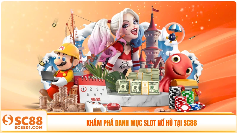 Khám phá danh mục slot nổ hũ tại SC88