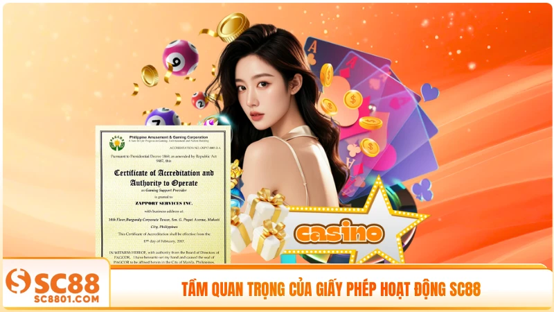 Tầm quan trọng của giấy phép hoạt động SC88